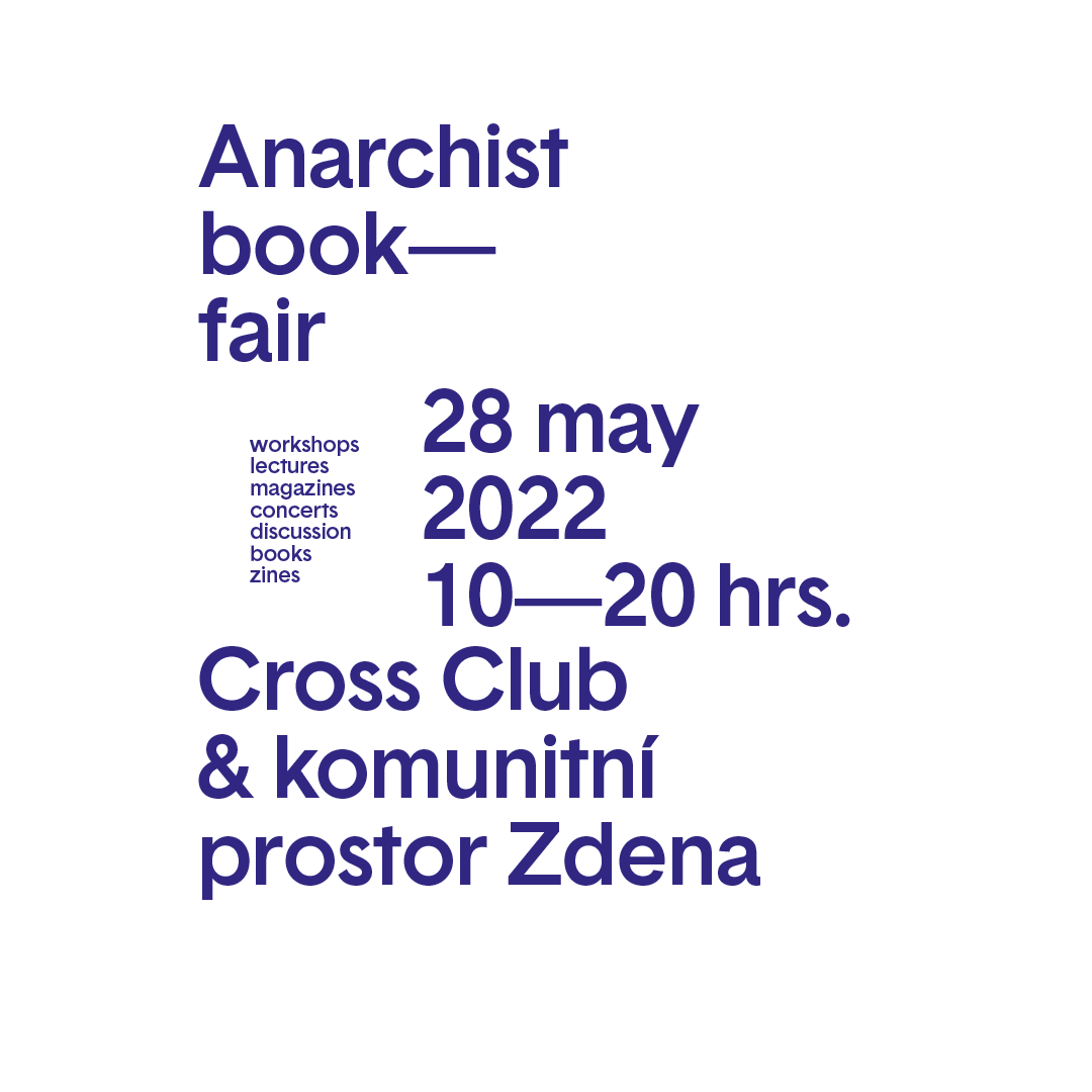 Prague Anarchist Bookfair 2022